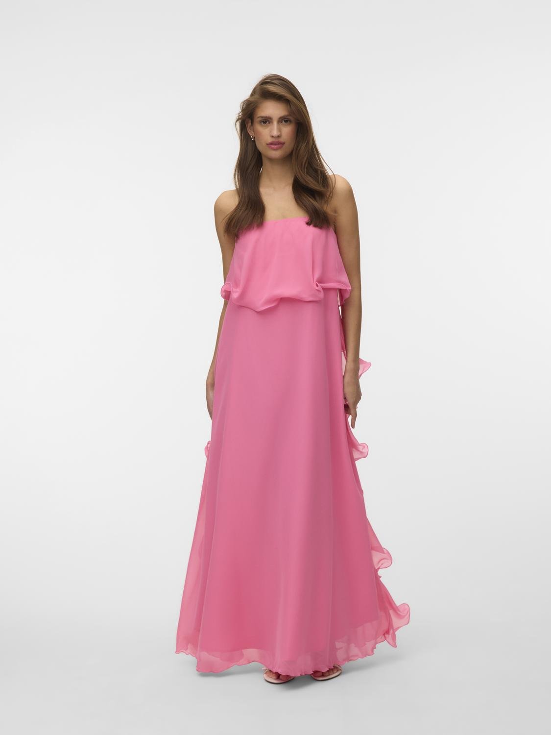 VMIRIS Long Dress - Hot Pink - VERO MODA & VILA Bergvik